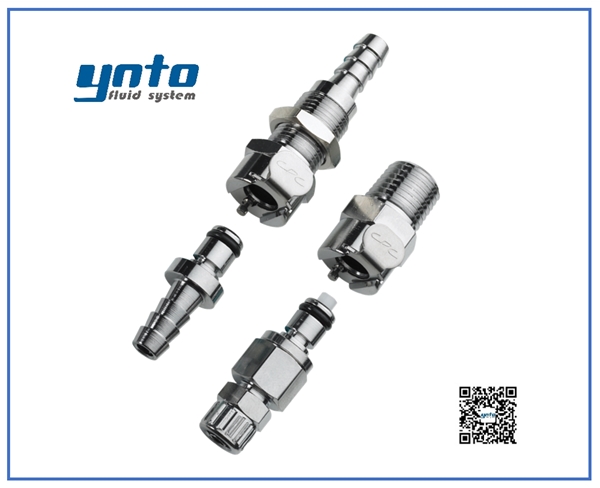 LC系列鍍鉻黃銅接頭，CPC塑料快速接頭,CPC接頭