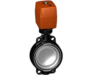 電動蝶閥 +GF+蝶閥 進口蝶閥 140型蝶閥，24V 不帶手動手柄